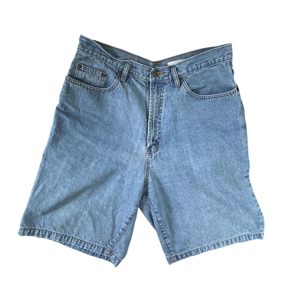 Northern Reflections Vintage High Waisted Denim Shorts Blue Mediumβ Wash